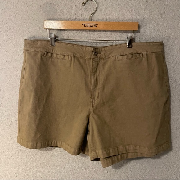 NWT Madewell Brown Desert Tan Emmett Short: Welt Pocket Edition, Size 20 - Picture 3 of 5